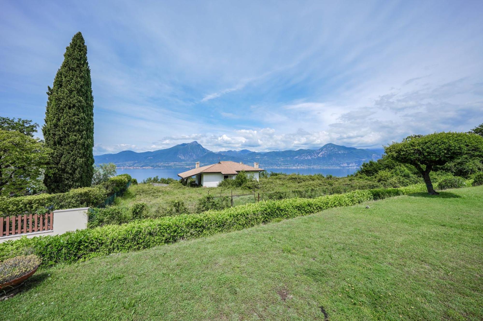 Appartamento Garda Panoramic House Albisano Esterno foto