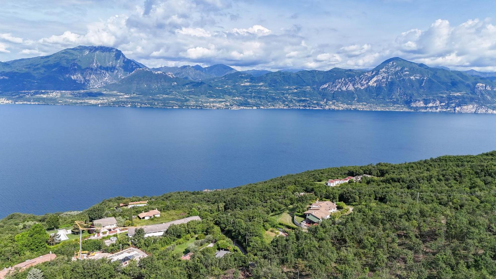 Appartamento Garda Panoramic House Albisano Esterno foto